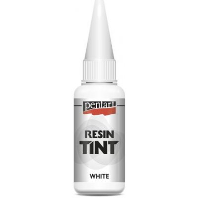 Pentart barva do pryskyřice krycí 20 ml bílá – Sleviste.cz