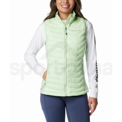 Columbia Powder Pass Vest W sage leaf – Hledejceny.cz