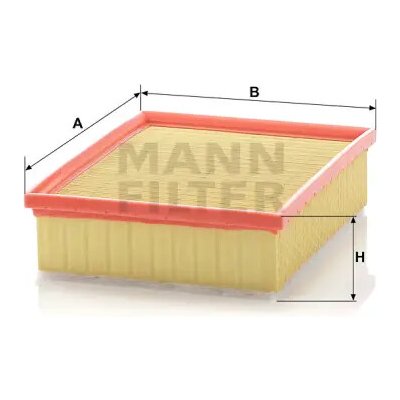 MANN FILTER Vzduchový filtr C 25 118/1 – Hledejceny.cz