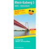 Mapa a průvodce cyklomapa Rhein Radweg 5,Koln-Rotterdam 1:50 t. laminovaná