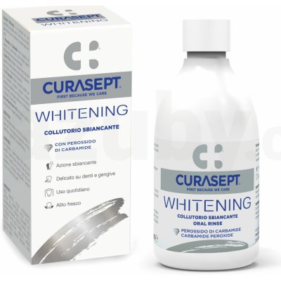 Curasept Whitening ústní voda 300 ml