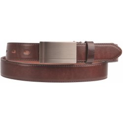 Penny Belts kožený pásek společenský 30-020-5PS-40 tmavě hnědý