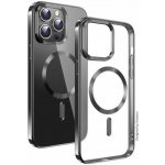 Swissten Clear Jelly MagStick Metallic pro Apple iPhone 16 Pro, černá – Hledejceny.cz