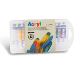 akrylové barvy PRIMO sada 12 x 7,5 ml – Hledejceny.cz