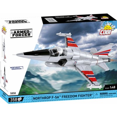 COBI 5858 Armed Forces Northrop F-5A Freedom Fighter, 1:48, 338 kostek – Zboží Mobilmania