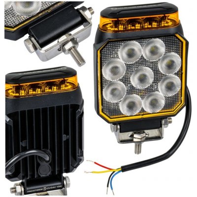 LED couvací světlo + výstražný maják stroboskop oranžový, homologace R10 R65 R148 | Zboží Auto