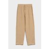 Dětské klasické kalhoty GANT RELAXED LINEN PANTS žlutá