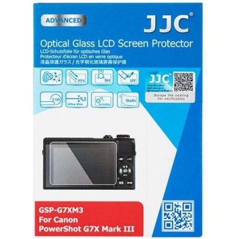 JJC ochranné sklo na displej pro Canon PowerShot G7 X Mark III / EOS M200 / EOS R8 / EOS R50