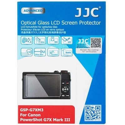 JJC ochranné sklo na displej pro Canon PowerShot G7 X Mark III / EOS M200 – Zboží Mobilmania