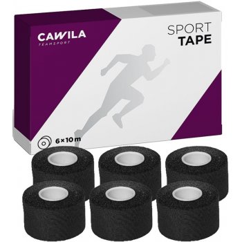 Cawila Sporttape COLOR 6er Set 1000710753-schwarz 3,8cm x 10m