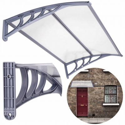 Springos Stříška nad dveře 80 cm x 150 cm – Sleviste.cz