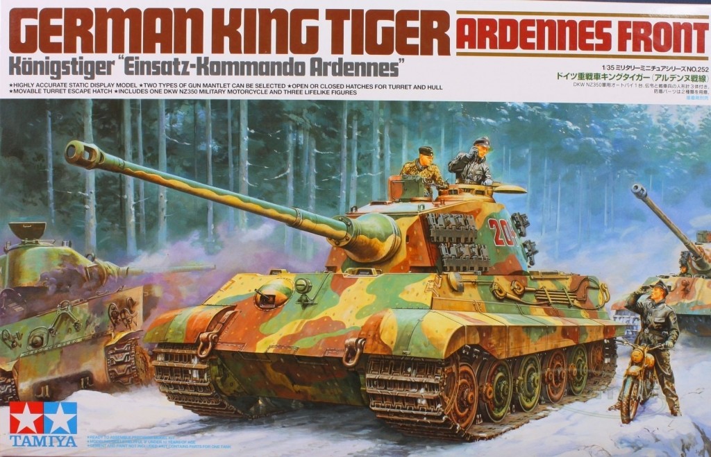 Tamiya 35252 King Tiger Ardennes Front 1:35