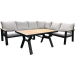 Rojaplast ROTTERDAM rohová hliníková souprava 1313 – Zboží Dáma