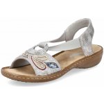 Rieker 608B9 80 Bílá – Zboží Dáma