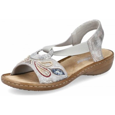 Rieker 608B9 80 Bílá – Zboží Dáma