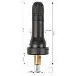 TR420 gumový TPMS ventil | Zboží Auto