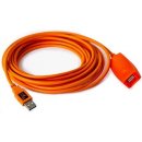 Tether Tools CU1917 USB 2.0, 5m, oranžový