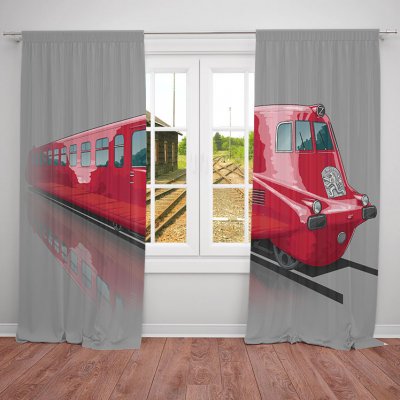 IMPAR Závěsy Slovenská strela (Rozměr : 140x250, Materiál: Blackout) – Hledejceny.cz