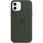 Apple iPhone 12 mini Silicone Case with MagSafe Cypress Green MHKR3ZM/A – Zboží Mobilmania
