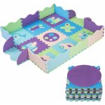 Springos Pěnová podložka na hraní Puzzle Doprava sada 77 dílů PM0003 XG – Zboží Dáma
