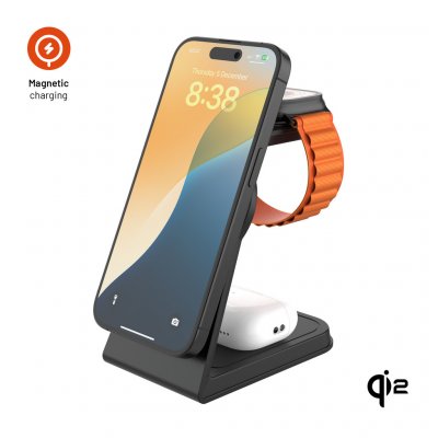 FIXED MagPowerstation Alu 2 FIXMPOS-AL2-BK – Zboží Živě