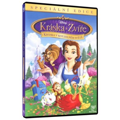 DVD Kráska a zvíře:Kráska v kouzelném světě / Disney – Zbozi.Blesk.cz