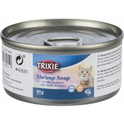 TRIXIE Shrimp Soup kuře & krevety tekutý pamlsek 80 g – Zbozi.Blesk.cz