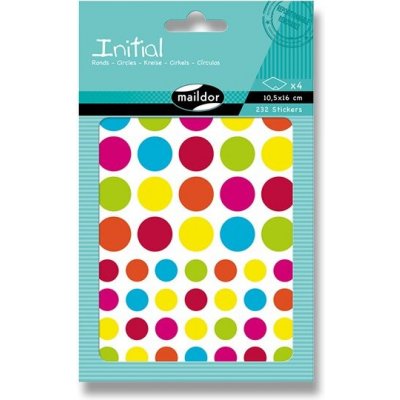 Maildor Samolepky Initial Kolečka – Zboží Dáma