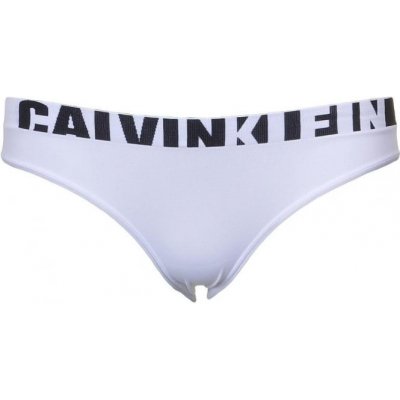 Calvin Klein Dámské kalhotky Seamless Logo Bílá – Zboží Mobilmania