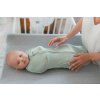 Zavinovačka Sleepee Zavinovačka First Step Swaddle s čepičkou Růžová