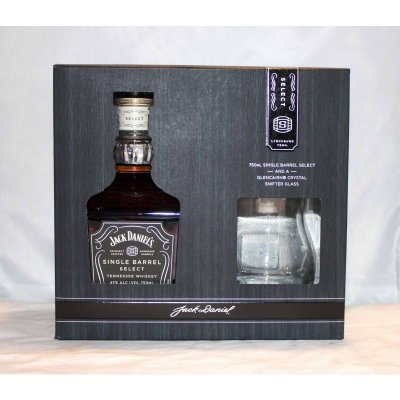 Jack Daniel's Single Barrel 0,7l 45% (dárkové balení 1 sklenička) – Hledejceny.cz
