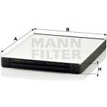 MANN-FILTER Filtr, vzduch v interiéru CU2441 – Hledejceny.cz