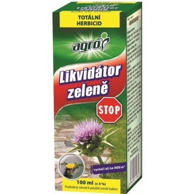 AGRO STOP Fungicid likvidátor zelený 100ml – Zboží Dáma