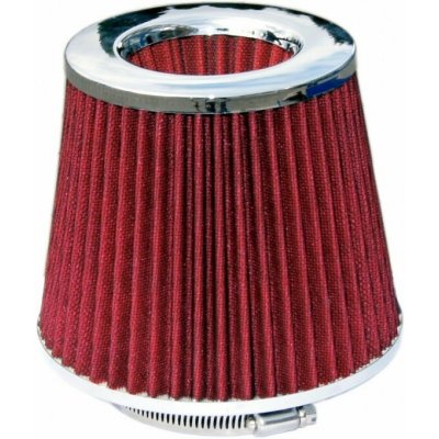 PREXIM Filtr sportovní vzduchový červený kónický + redukce 60-80 mm – Sleviste.cz