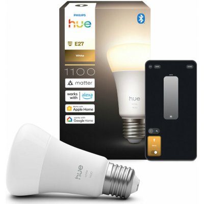 Philips Hue W 1100 smart žárovka A60 E27 9,5W 1100 lm teplá bílá – Zboží Živě