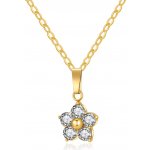 Mabell Dámský náhrdelník z chirurgické oceli CZ221N0837-GC45 – Sleviste.cz