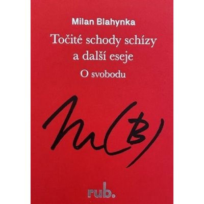 Točité schody schízy a další eseje - Milan Blahynka – Zboží Mobilmania