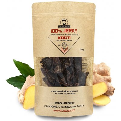 Usušil & syn 100% krůtí se zázvorem 150 g – Zboží Dáma