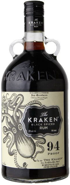 Kraken Black Spiced 47% 1,75 l (holá láhev)