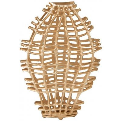 Zlatá váza Koral Gold S - 40*13*64 cm - J-Line by Jolipa – Hledejceny.cz