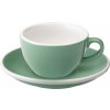 Hrnek a šálek Loveramics Egg Flat White Cup and Saucer Mint 150 ml