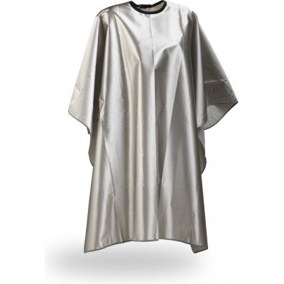 Wako Silver Satin Cape Saténová voděodolná pláštěnka na stříhání vlasů – Zbozi.Blesk.cz