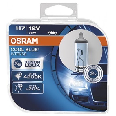 Osram Cool Blue H7 PX26d 12V 55W 2 ks | Zboží Auto