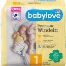 Babylove Premium extra měkké 1 Newborn 2-5 kg 28 ks
