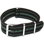 NATO Strap Černá / zelená NTS035 šíře – Zbozi.Blesk.cz