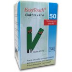 EasyTouch testovací proužky pro glukometr 50 ks – Zboží Dáma