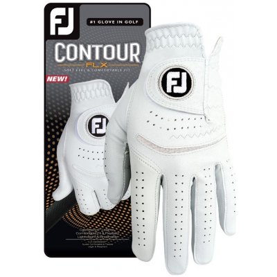 FootJoy ContourFLX Mens Golf Glove Bílá Pravá S – Zboží Mobilmania