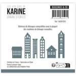 Les ateliers de Karine Vyřezávací šablony Domy Urban Stories – Hledejceny.cz