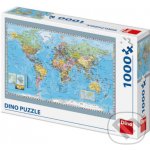 Dino Politická mapa světa 1000 dílků – Zboží Mobilmania