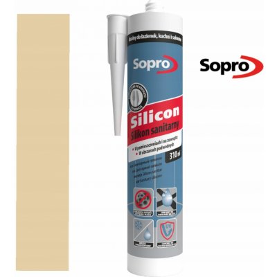 Sopro Sanitární silikon béžový 310 ml – Hledejceny.cz